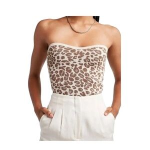 Express Cheetah Print Tube Top
Size L